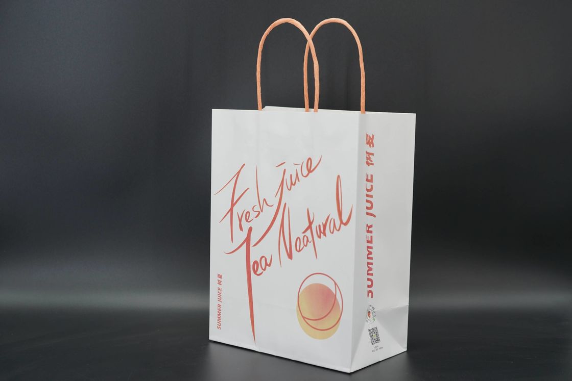 Industry Custom Printed Gift Bags sturdy Eco Friendly Kraft Food Bags