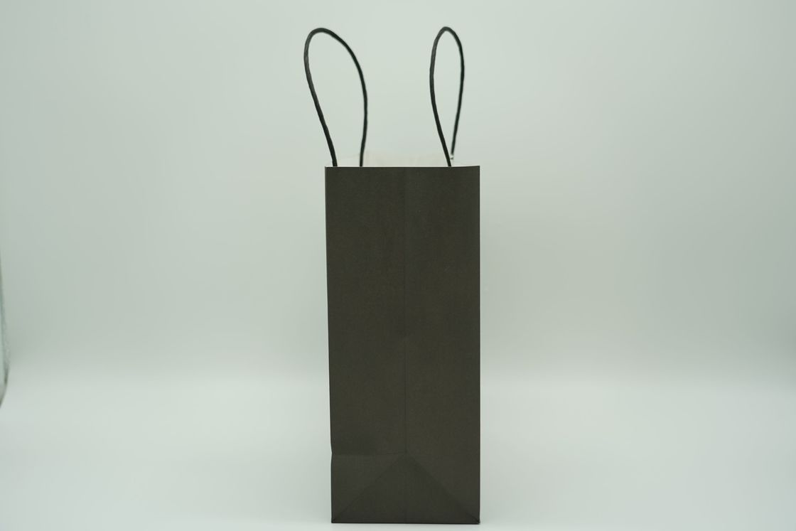 Lipack Take Out Fast Food Kraft Paper Carry Bag Customized Logo Takeaway Paper Bags For Food
