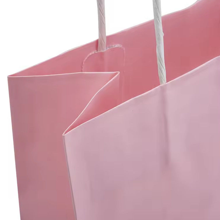 Wholesale Custom Logo Paper Bag Kraft Or White High Quality Cheaper Paper Bags